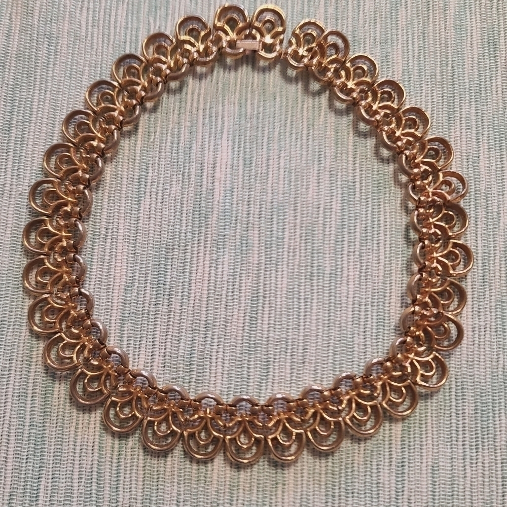 Tridari Vintage Estate statement necklace - Picture 2 of 11